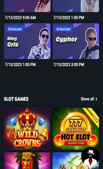 evobet casino online en