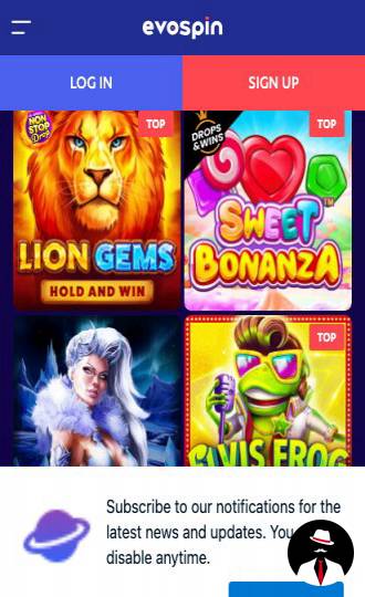 evospin casino bonus en