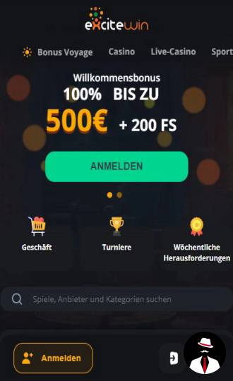 excitewin casino testbericht bonus de