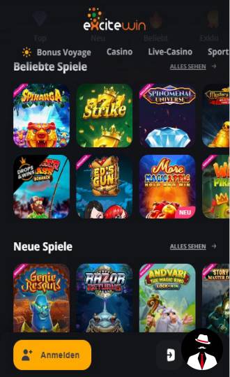 excitewin casino testbericht de