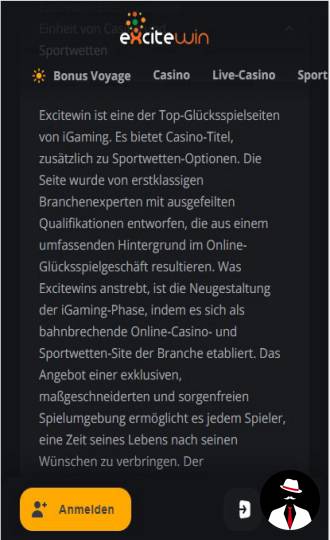 excitewin casino testbericht erfahrungen de