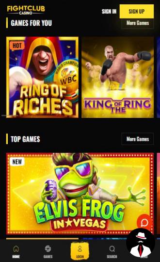 fight club casino bonus en