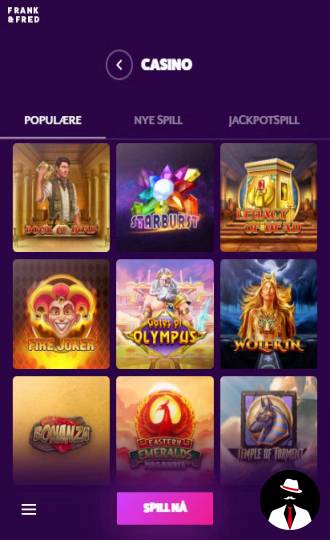 frank fred casino anmeldelse bonus no