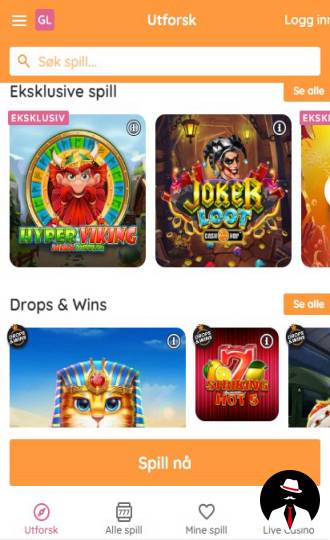 get lucky casino anmeldelse no