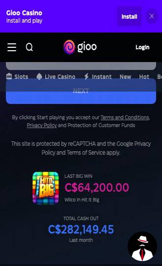 gioo casino canada