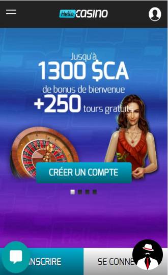 hello casino bonus canada