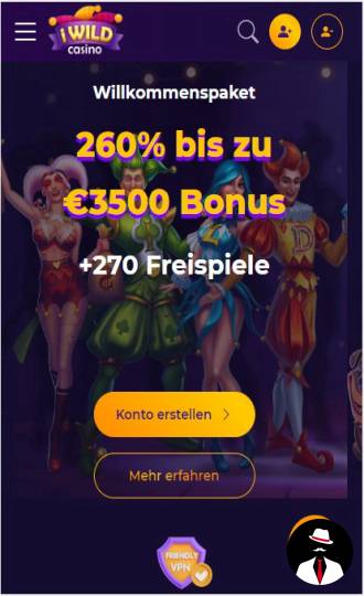 iwild casino test bonus de