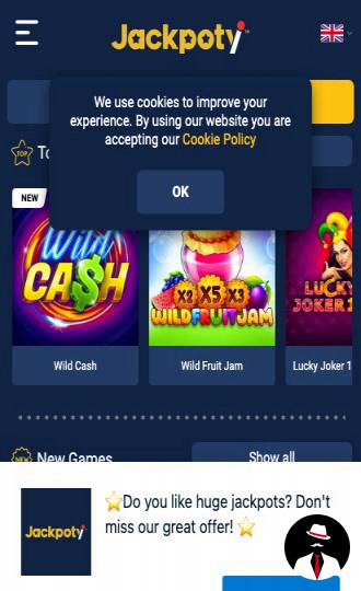 jackpoty casino bonus en
