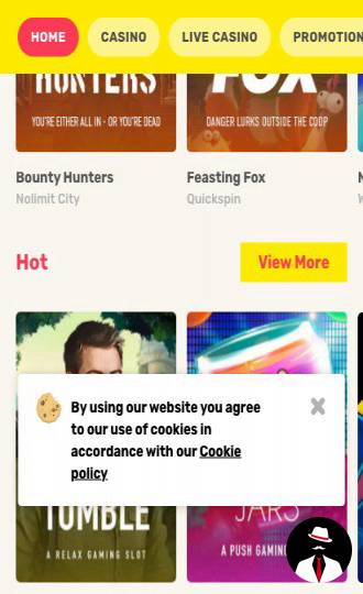 justspin casino online en