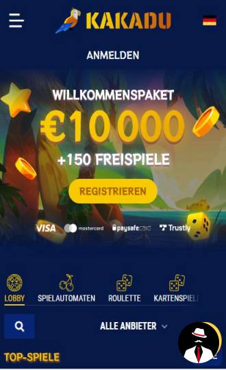 kakadu casino bewertung bonus de