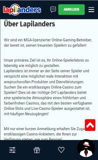 lapilanders casino test 2026 erfahrungen de