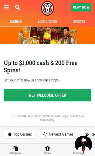 leovegas casino bonus canada