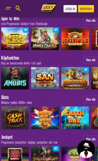 lucky casino sverige