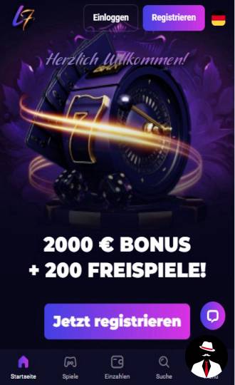 lucky7even casino test bonus de