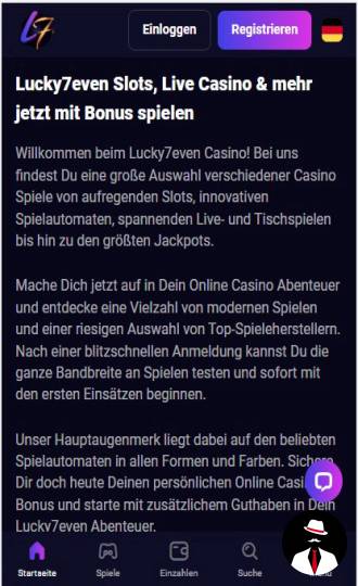 lucky7even casino test erfahrungen de