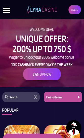 lyra casino bonus canada