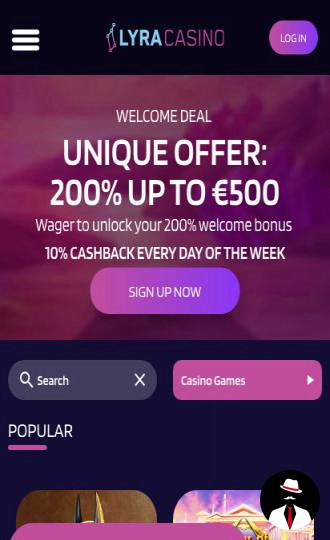 lyra casino review en