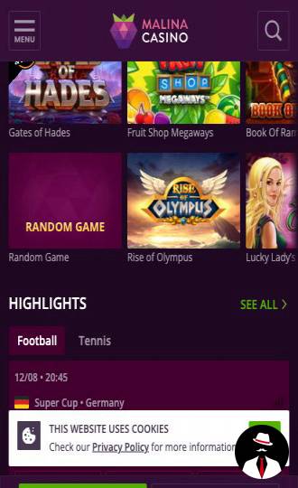 malina casino bonus en