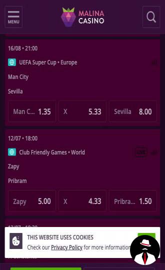 malina casino online en
