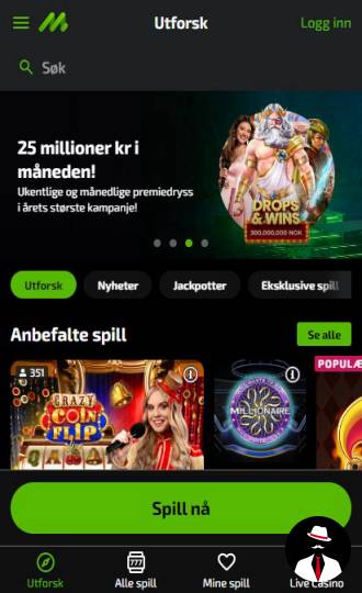 mobilebet anmeldelse bonus no