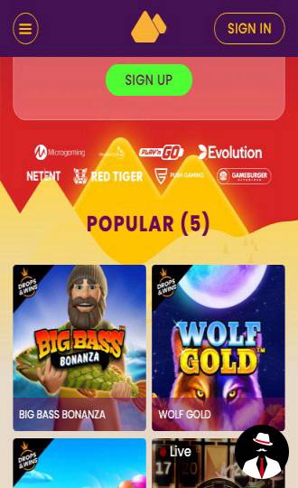 mount gold casino canada