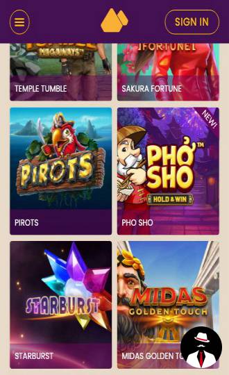 mount gold casino online en