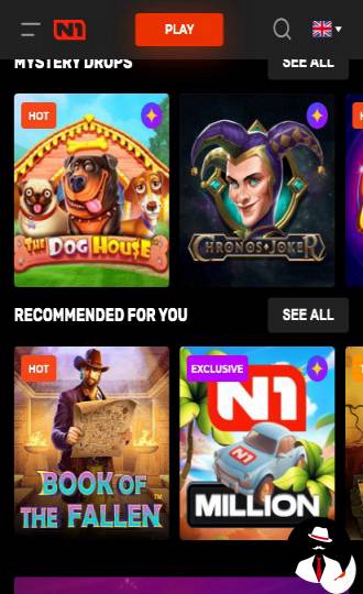 n1 casino bonus en
