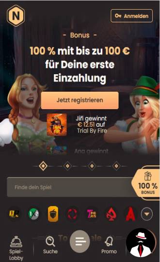 national casino bonus at