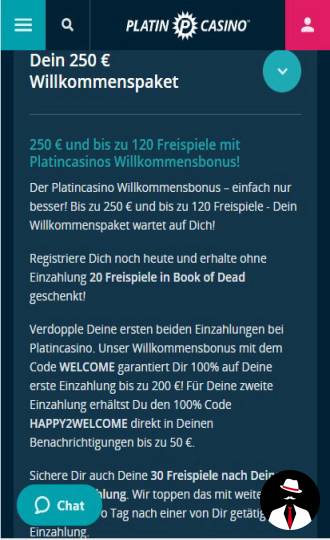 platin casino im test bonus de
