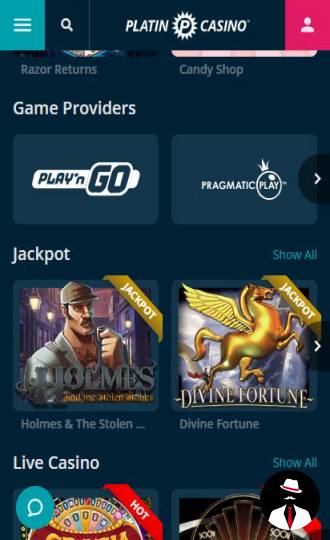 platin casino review en