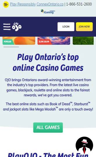 playojo casino review canada