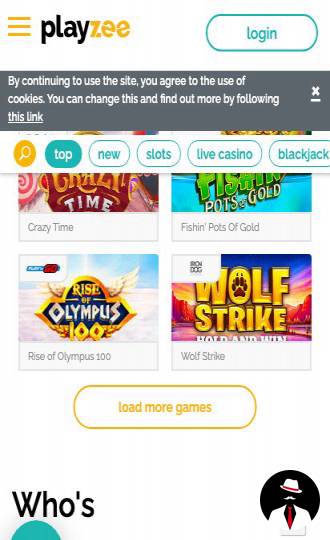 playzee casino online en