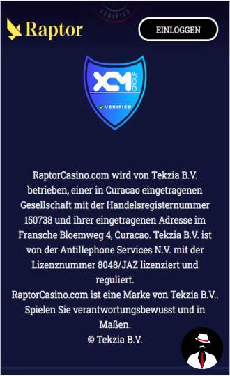 raptor casino erfahrungen at