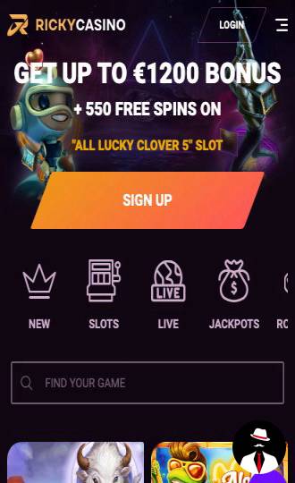 ricky casino review en