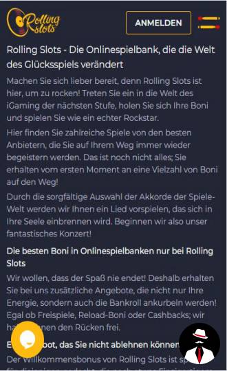 rolling slots casino bewertung erfahrungen de