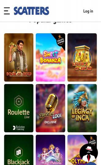 scatters casino bonus en