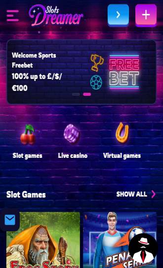 slots dreamer casino en
