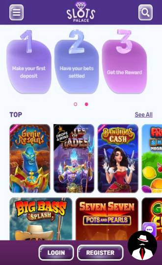 slotspalace casino bonus en