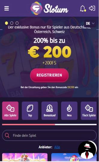 slotum casino test bonus de