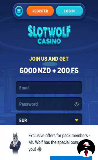 slotwolf casino bonus nz