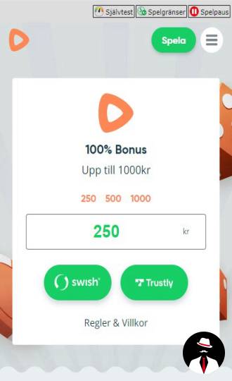 speedy casino bonus sverige