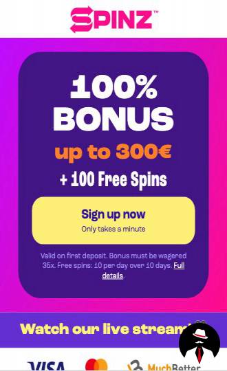 spinz casino review en