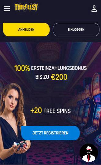 thrillsy casino test bonus de