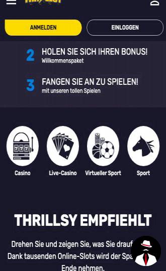 thrillsy casino test de