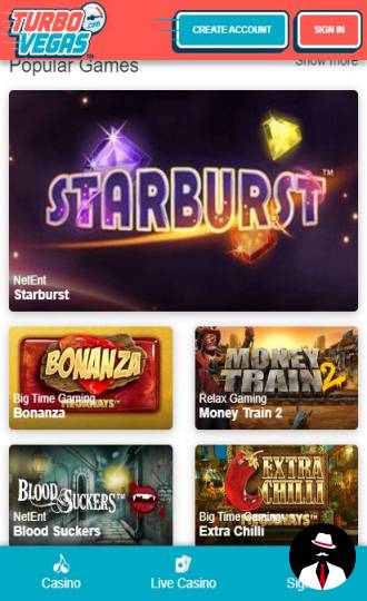 turbovegas casino online en