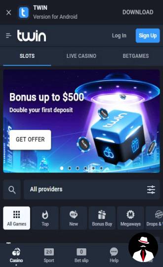 twin casino bonus canada