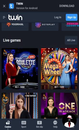 twin casino review canada