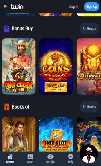 twin casino review en