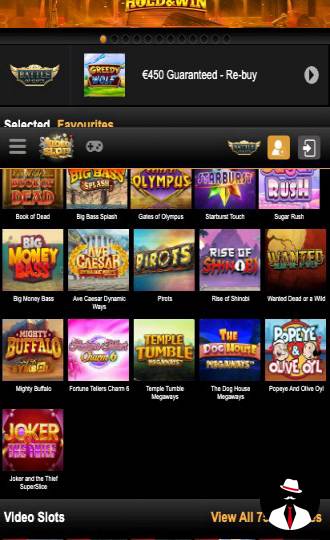 videoslots casino bonus en