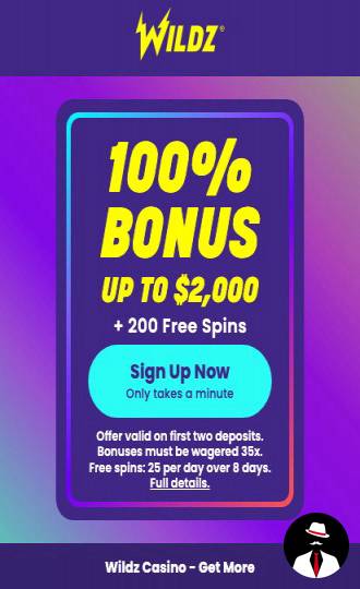 wildz casino bonus canada